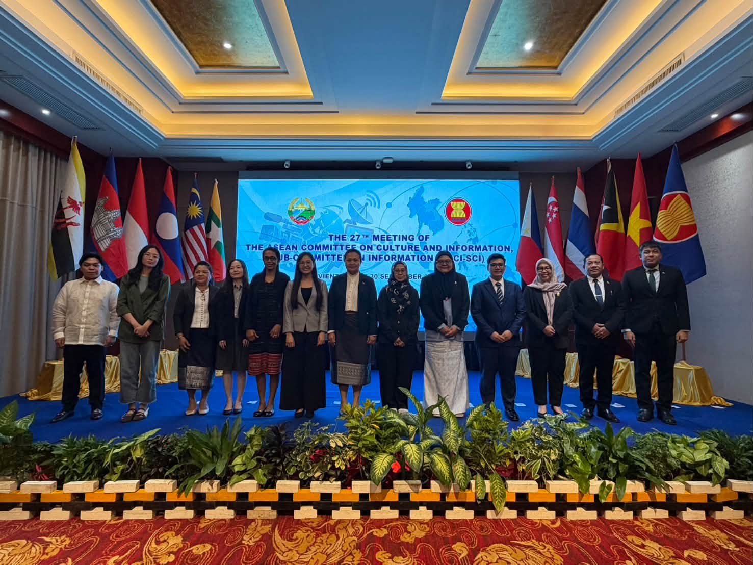 กรมประชาสัมพันธ์ร่วมประชุม SCI ครั้งที่ 27 เดินหน้าสร้างเครือข่ายสื่อสารอาเซียน